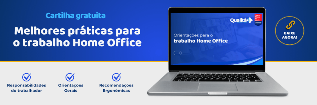 banner divulgando Cartilha Melhores Práticas para o Trabalho Home Office