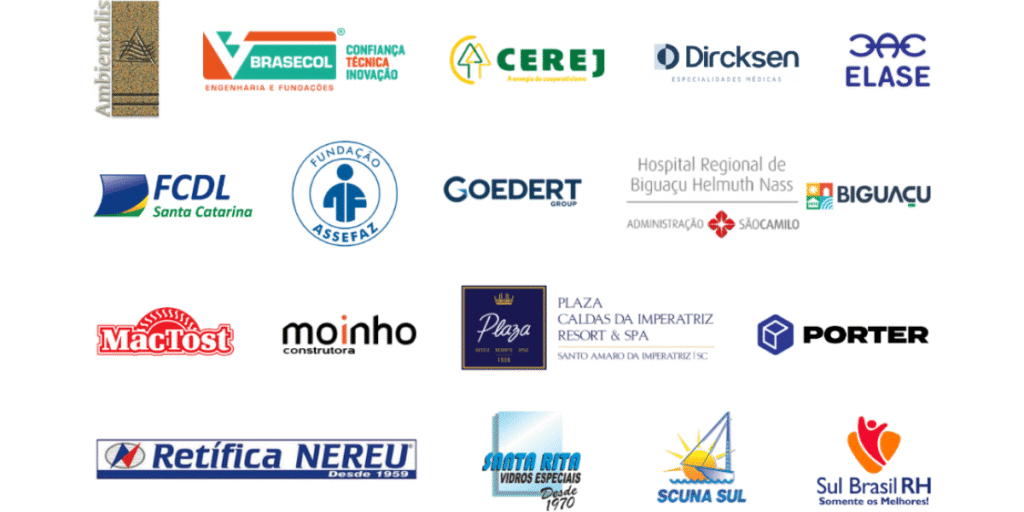 Clientes Qualitá Mais - Serviço de Assessoria em Saúde e Segurança do Trabalho (SST) e Saúde e Segurança Ocupacional (SSO)