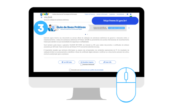 Validação de assinatura digital - passo 3