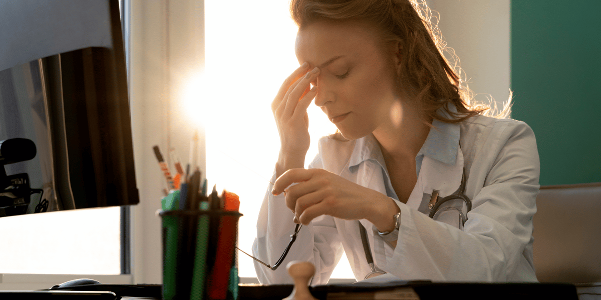 médica impacta pela saúde mental - sst na área da saúde